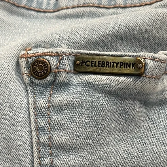 Celebrity Pink Jeans Skinny Stretch Light Wash Jeans Size 9/29 - Picture 6 of 14